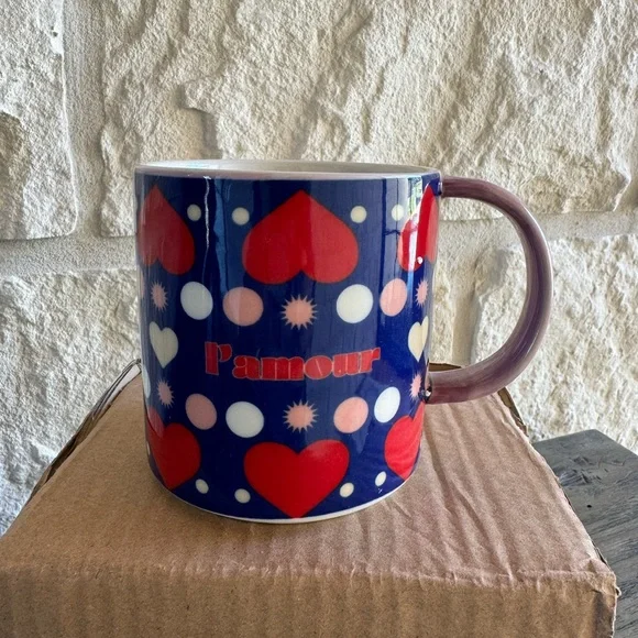 NIB Maeve by Anthropologie Heart Mug - Picture 6 of 6